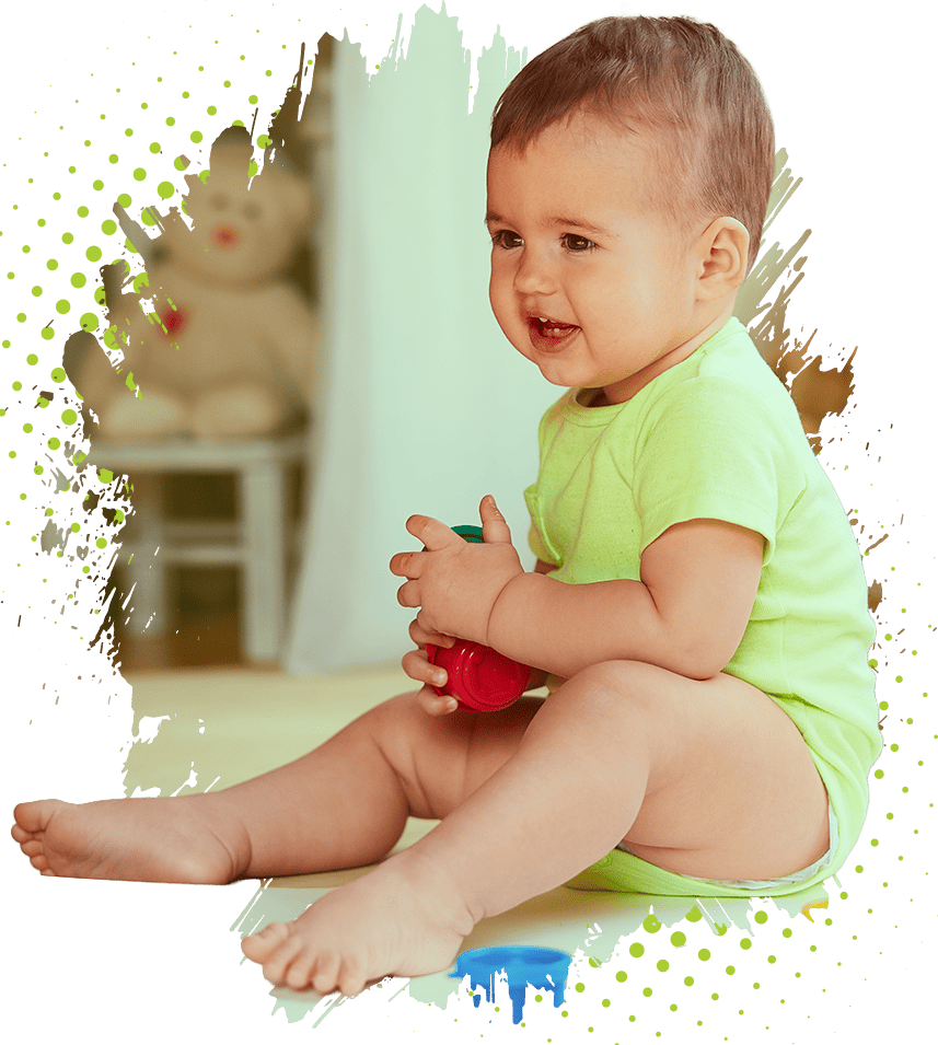 Enfant assis
